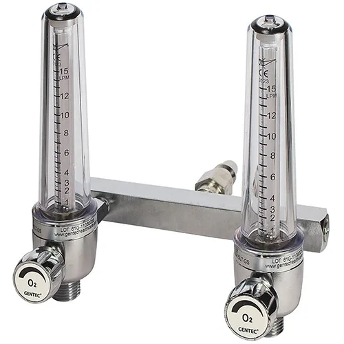 Doppelflowmeter Doppelflowmeter Druckluft für ZGA bis 15 l/min.
