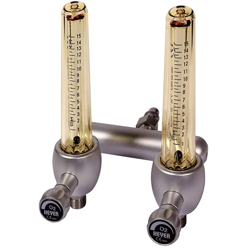 Heyer Doppelflometer Heyer Gas-Doppel-Flowmeter für ZGA (Druckluft)