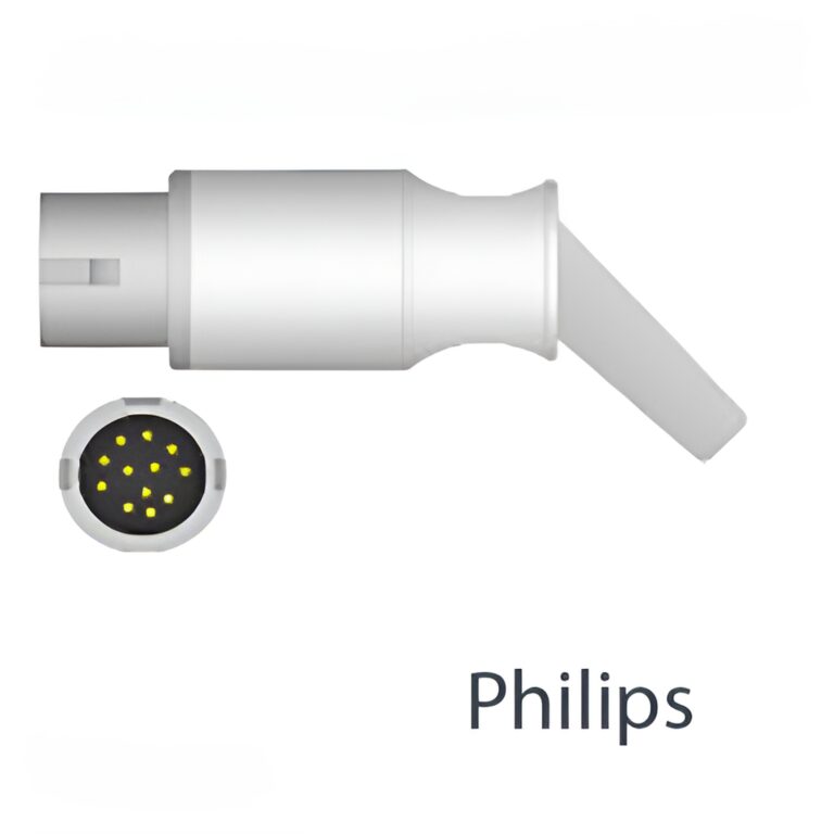 Philips-EKG-transformed 3-adriges Komplettkabel zu Philips/HP mit Klammern