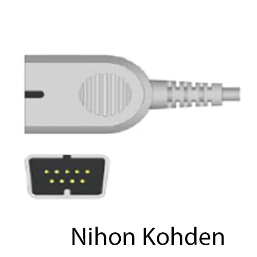 Nihon DB9 SpO2 Ohrsensor zu Nihon Kohden (1,00 m)