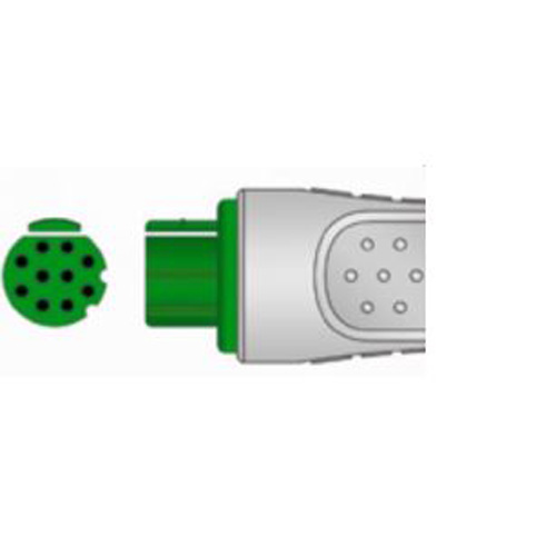 GEDatex5 3-adriges Komplettkabel zu GE Datex Ohmeda Without mit Klammern