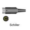 Schiller SpO2-Adapterkabel zu Schiller