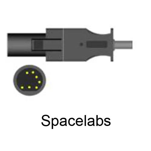 Spacelabs SpO2-Adapterkabel zu Spacelabs Novametrix