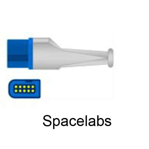Spacelabs2 SpO2-Adapterkabel zu Spacelabs Novametrix 2
