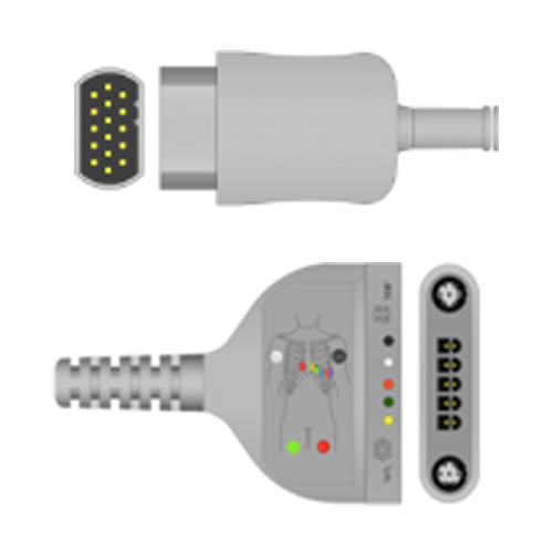 MultiMed 5 Pod Multiparameterkabel zu Dräger