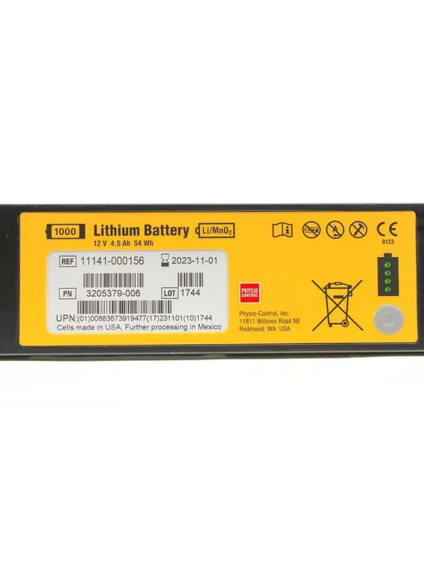 11141-000100-1 Original Lifepak 1000 Batterie