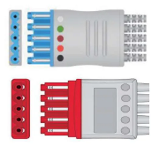 NI-CR006-60310IC EKG-Patientenleitung 5-adrig zu HP zu M1978A