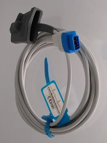SpO2-Silikon-Fingersensor zu GE Trusignal (3,00 m)