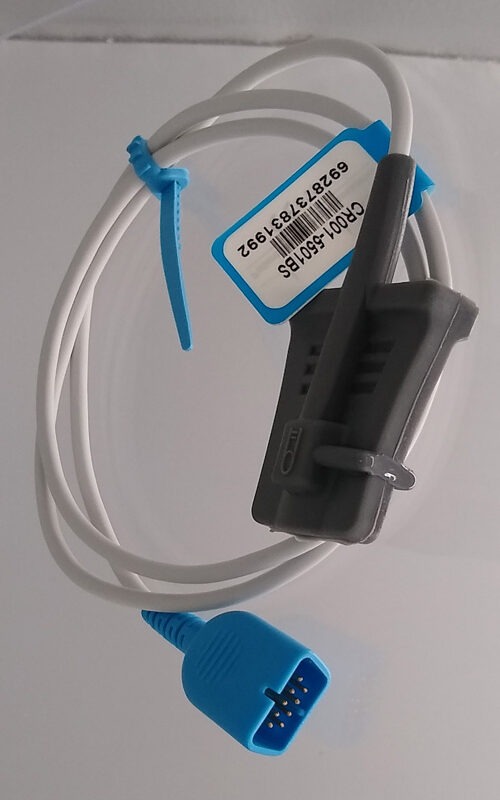 SpO2 Fingersensor (Silikontasche) zu Nihon Kohden (1,00 m)