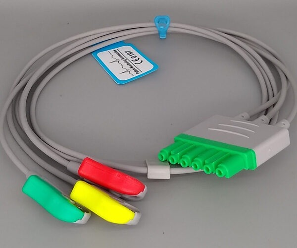 CR006-6343IC 3-adrige Patientenleitung zu Dräger POD