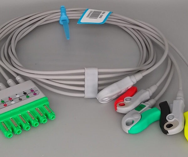 CR006-6345IC 5-adrige Patientenleitung zu Dräger POD