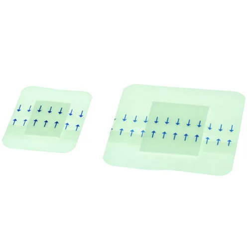 Folienverband-mit-Pad-1 Folienverband mit Absorptionspad, transparent, steril, 6 x 10 cm